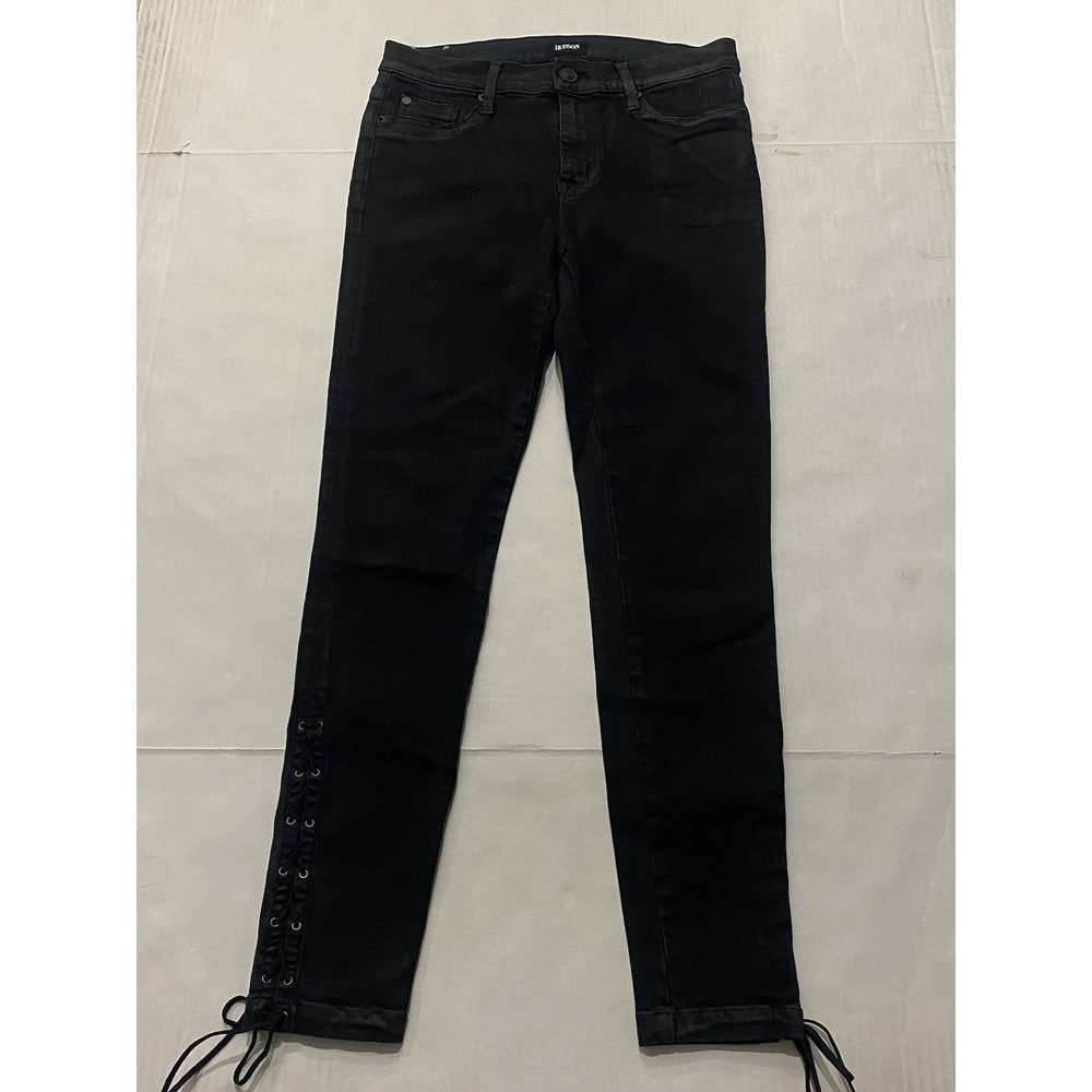 Hudson Mid Rise Black Skinny Denim Jeans. Women's Size 29
